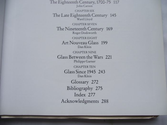 'The History of Glass' by Dan Klein and Ward Lloyd