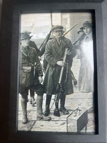 Irish Civil War Photo framed