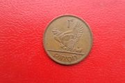 1965 Irish Penny 1d