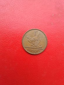 1965 Irish Penny 1d