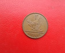 1965 Irish Penny 1d