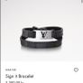 Louis Vuitton Leather Bracelet Image 7