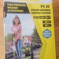 Karcher high power washer accessory. PS30 Power scrubber surface cleaner