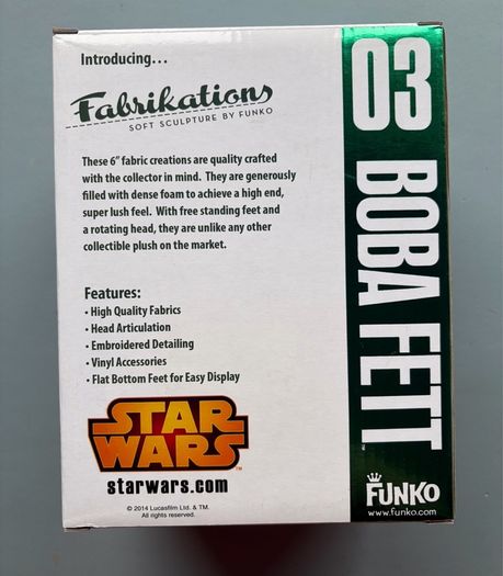 Funko Fabrikations - Boba Fett 03 - Star Wars - Plush Figure
