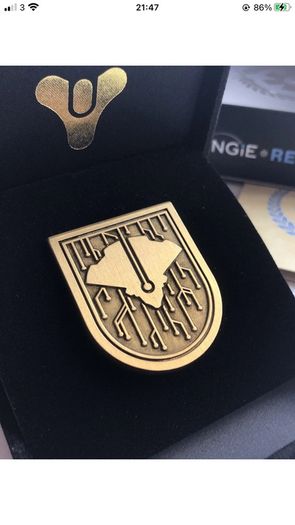 Destiny 2 - Undying seal pin. Rare and Retired