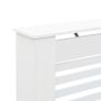 Radiator Covers 2 pcs White 112x19x81.5 cm MDF Image 6
