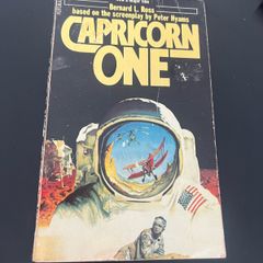 Rare Capricorn One Book 1st Print Paperback. Film. Bernard L Ross 1978 Vintage