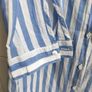 Dunnes Stores Blue and White Striped Long Sleeve Shirt Size M Image 5