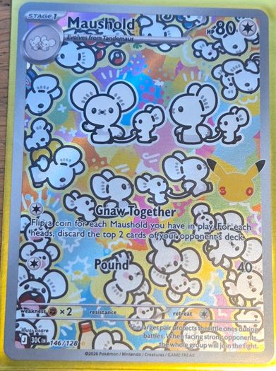 Pokemon 30th Anniversary Maushold 146