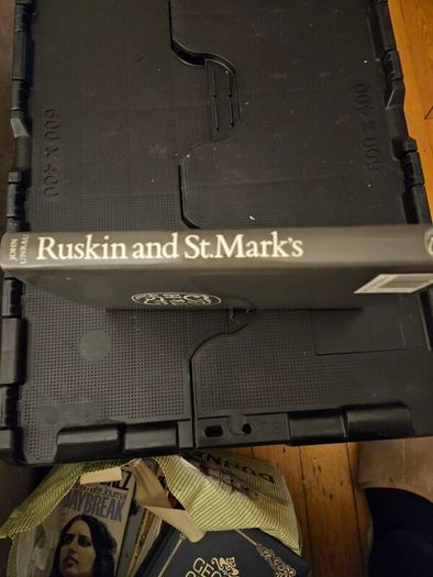 Ruskin And St Marks By John Unrau. First Edition Large Volume Hardback With Dustjacket In Good Condition.  See Photos For Same.