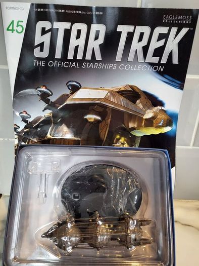 star trek eaglemoss malon export vessel