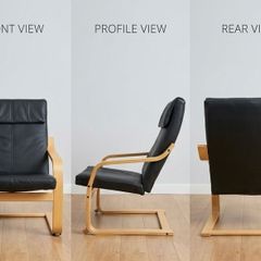 Leather Occasional Chair