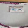 M&S INDIGO floral top Sz 8 ( Fit 8-10UK) Image 5