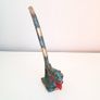 Small Patinated Bronze Cat Jewellery / Ring Holder Image 4