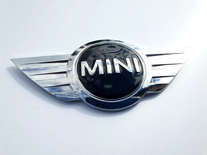 Mini Cooper R55 R50 Front Bonnet  Rear Trunk Metal Oval Emblem Badge Chrome 7026186