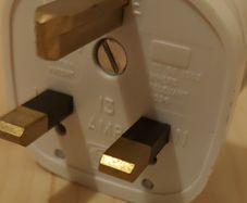 Pack of 3 x T-Bar Uk/Irish plug Connector Type