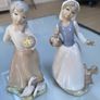 porcelain vintage Spanish figurine circa 8.5 inches tall Image 3