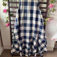 dress Bnwt paise asymmetrical gingham check dress size 10