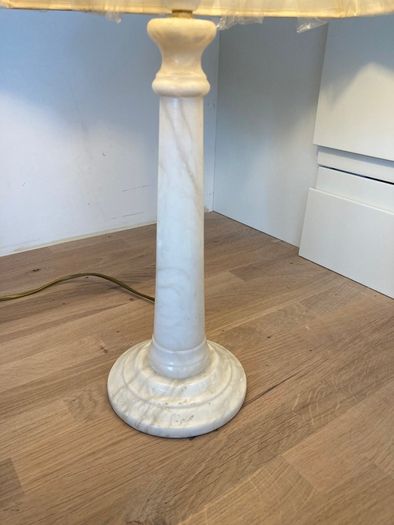 Vintage Table Lamp - Alabaster