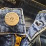 Dolce and Gabbana ladies denim diamante design jeans 31 waist and 31 leg in very good condition with no issues see last two photos for exact measurements FREE STANDARD POSTAGE INCLUDED Image 6