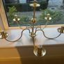Gold 5 Tier chandelier Image 2