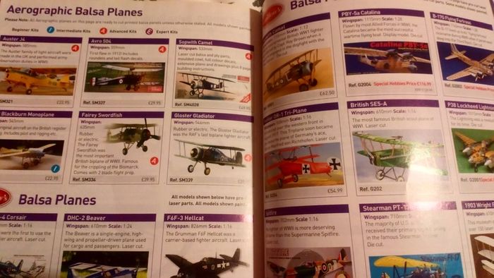Hobbies Magazine Models 2016 catalogue