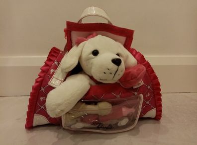 Barbie vet dog in bag