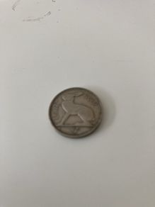 3 Irish pence 1942,1942,1942,1964,1967