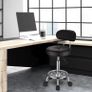 Swivel Stools with Wheels Height Adjustable Rolling Spa Stool Backrest (FREE POSTAGE) Image 3