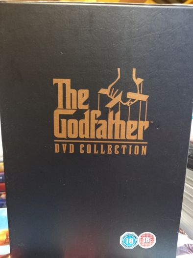 Godfather Trilogy 1-3 Dvd Collection Al Pacino Marlon Brando Epic Mafia Movies