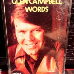 1968. Glen Campbell. Words. Cassette Tape.