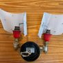 1950's vintage Light Fitting Image 3