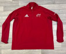 Adidas Munster Rugby Half Zip Jumper Mens 3XL