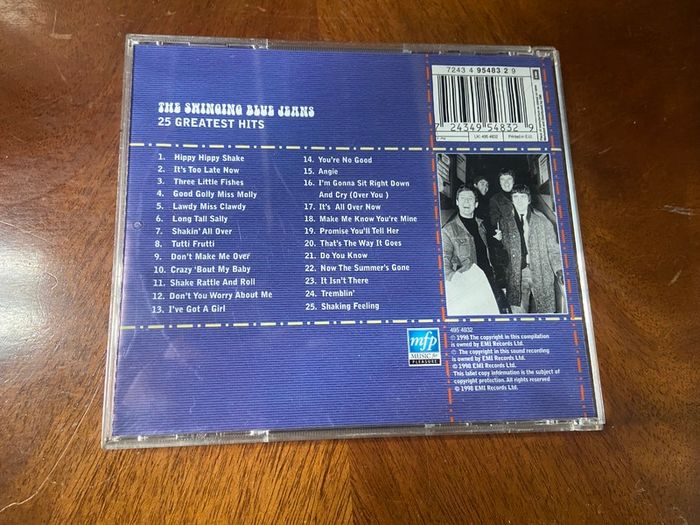 The Swinging Blue Jeans 25 Greatest Hits CD