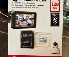 Sandisk High Endurance SD card 128GB