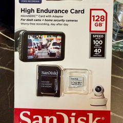Sandisk High Endurance SD card 128GB