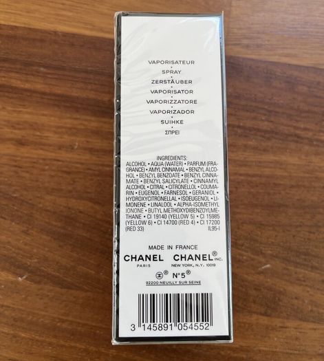 Chanel No 5