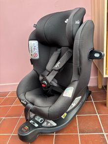 Joie i-Spin 360 i-Size Car Seat (Coal/Shale) + FREE Backseat Mirror