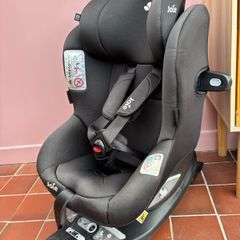 Joie i-Spin 360 i-Size Car Seat (Coal/Shale) + FREE Backseat Mirror