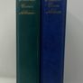 Pair of Kesteral Cover Albums in Green and blue Wine 4-ring album with 10 first day cover/ postcard/ banknote pages. Image 2