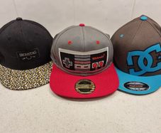 Nintendo, DC and Iron Stag Snap Back Hats