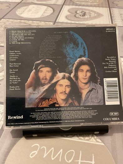 Frank Marino & Mahogany Rush.  CD.  World Anthem