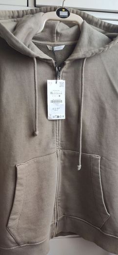 New Zara hoodie jacket size XL