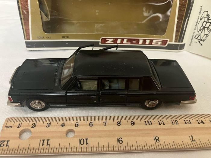 ZIL 115. Russian Limousine, 1970s. 1:43, boxed, near mint. Rare