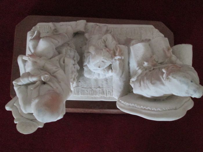 Vintage "The Grandparents " Ornament by "A.Belcovet"
