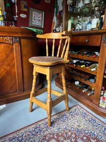 Vintage Irish pub stool