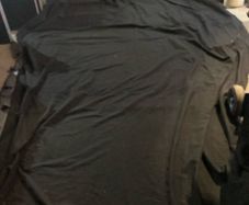 6m x 3m Full Blackout Molton Drape Backdrop Curtain with Velcro Ties