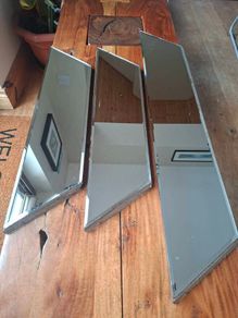 Vintage mirror set