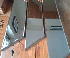 Vintage mirror set