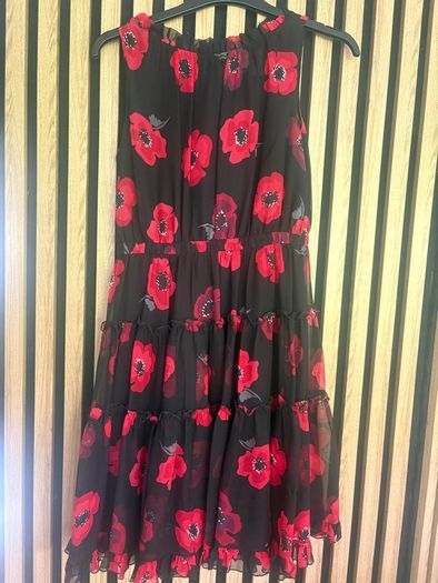 black & red dress size 8 Kate Spade